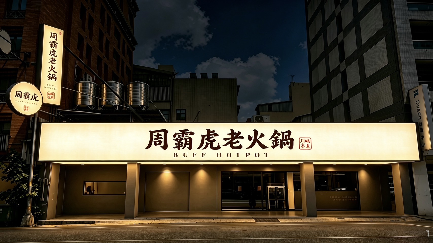 周霸虎店面外觀
